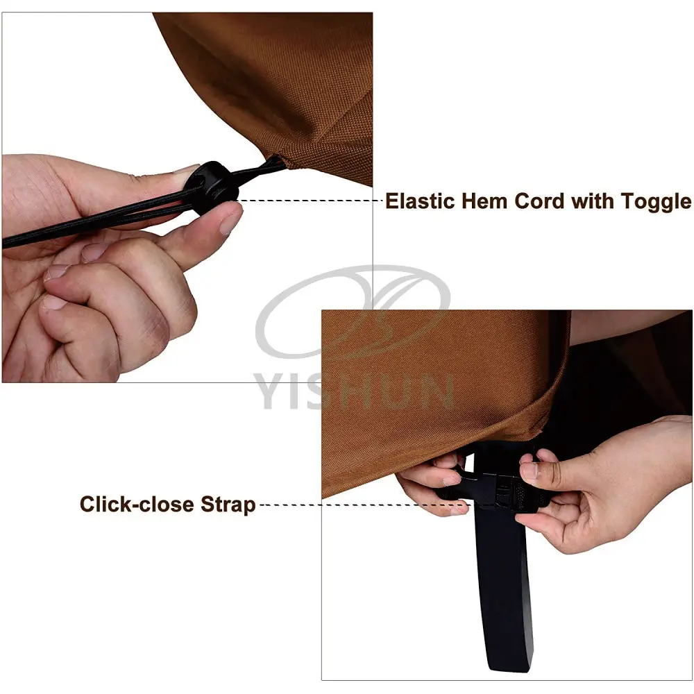 Extra Large Tarp Patio Table Chair Set Protection Waterproof Patio