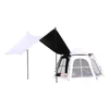 Black Cross Windows: Tent + Canopy