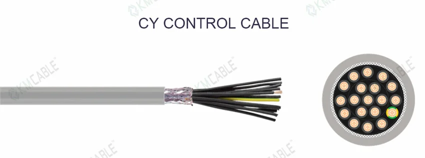 Cy Multi Core Control Cable KMCABLE CY Screened Cable - Multi Core Industrial Control