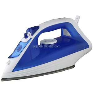 AOJA Cross Border Professional Hand Steam 2200W Garment Ceramic Soleplate Coating Powerful Electric Mini Steam Iron for Home