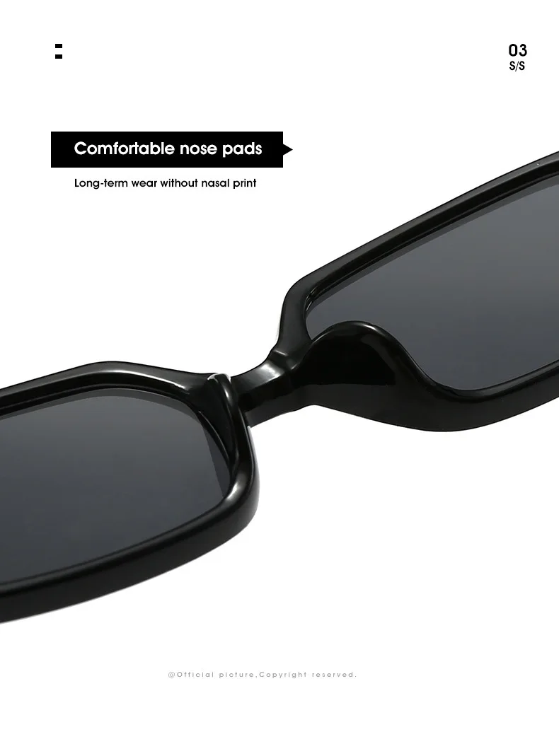 Nueva gran oferta, gafas de sol con montura cuadrada pequeña, gafas de sol a la moda para mujer, gafas Vintage para hombre, gafas con logotipo personalizado, sombrilla de tendencia