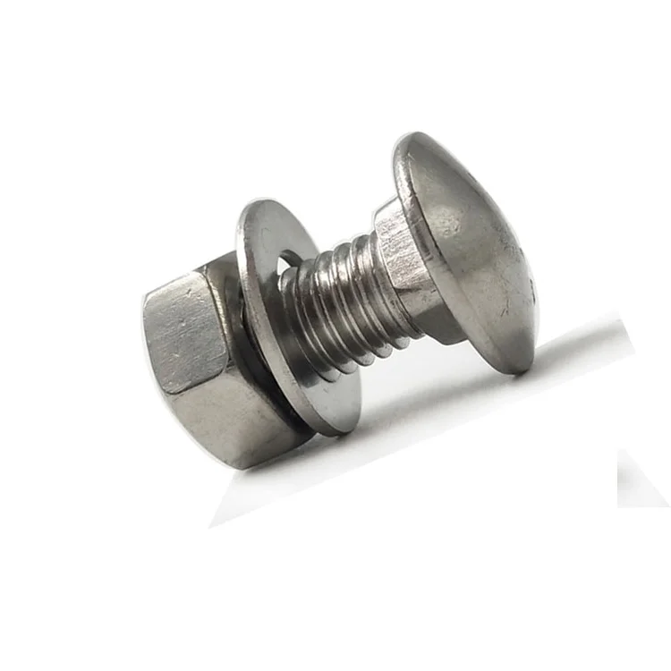 Hot dip galvanized din 603 m14 carriage bolt