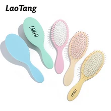 Wholesale Cushion Nylon Boar Bristle Hair Care Brush Eco-Friendly Wet/Dry Detangling Paddle