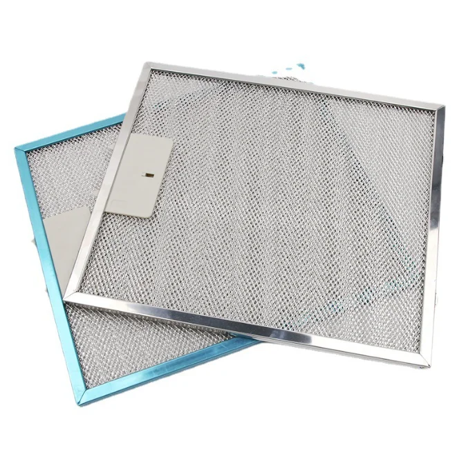Wholesale Customized Range Hood Filter Replacement Aluminum Mesh Cooker Hood Grease Filter for Filter Hood Kitchen