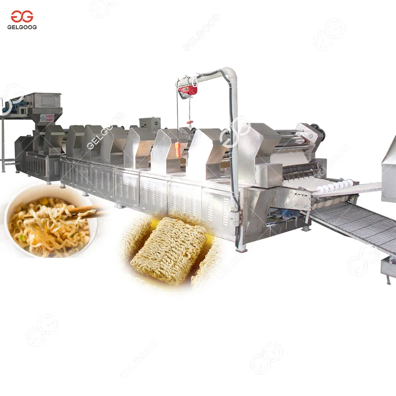 Automatic Processing Line Instant Cup Noodle Making Fried Instant Noodles Manufacturing Plant