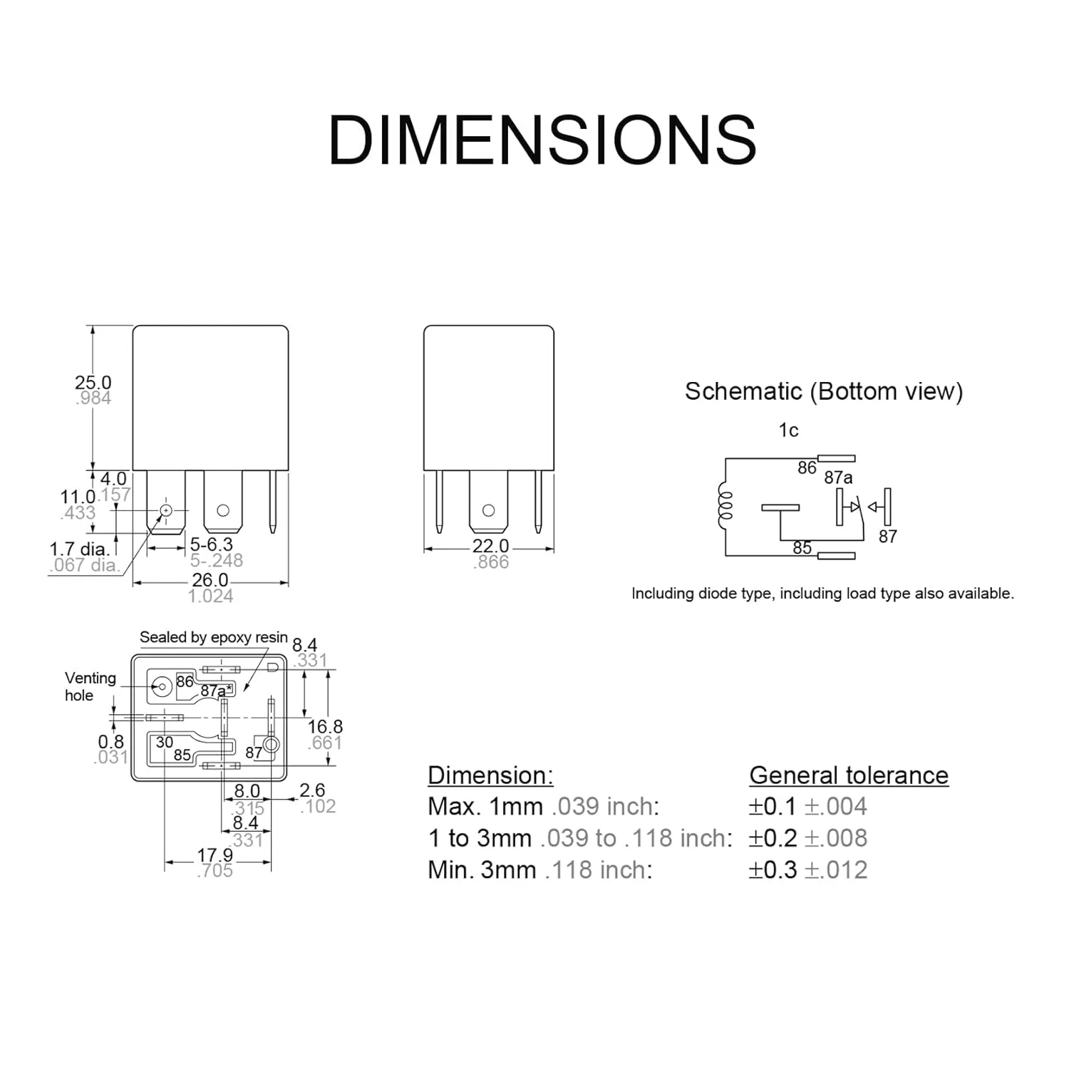 thumbnail image 2 of Siemens 12V 40A Automotive Relay – CB1-R-12V, 1xUM, 1x 20-54/7 2 of 6
