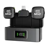 Black 2Mic+Charging Case