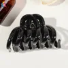 Valla de silicona suave de 9,5 cm-negro brillante-113