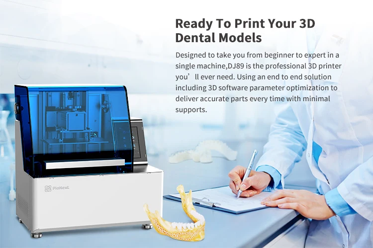 Imprimante 3D pour les dents, haute précision, populaire, pour bureau, impression dentaire