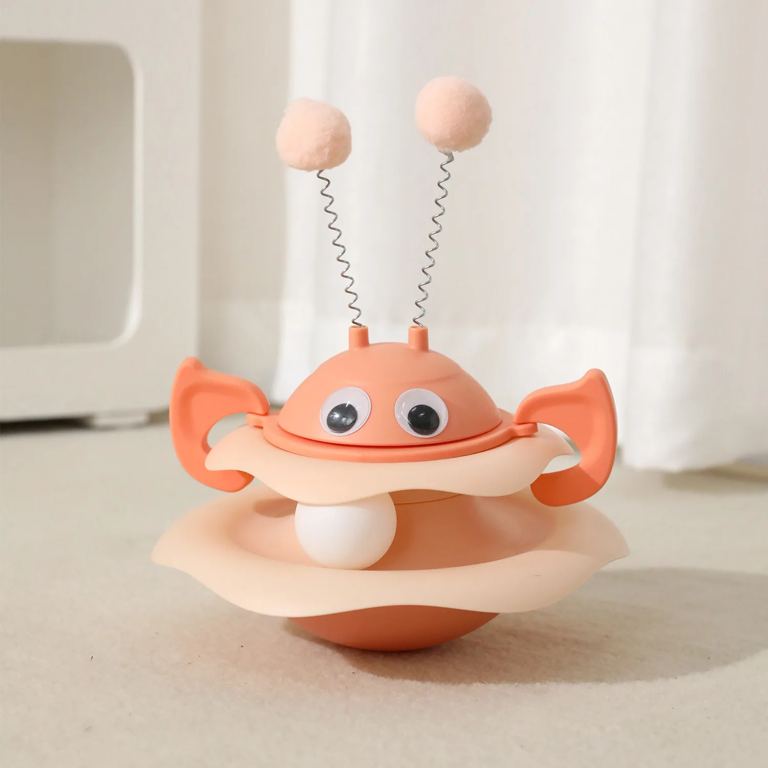 New Interactive Cat Toy Ball Bee Tumbler Cat Teaser Pet Training Smart Laser Toys for Indoor Pet Supplies factory
