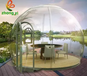 Transparent Polycarbonate Outdoor Dome Tent Bubble House