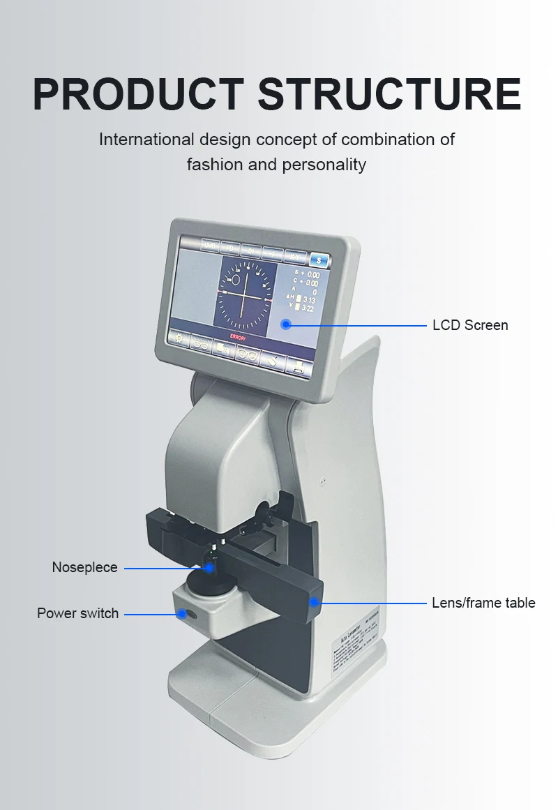 Optometry equipment lensometro digital auto lensmeter LM-260 with best price