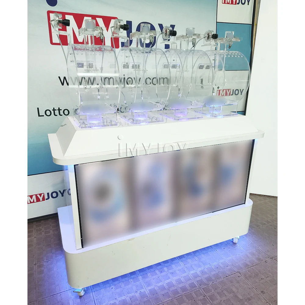 Интеллектуальная лотерея для игр на удачу лотереи с воздушным выдувом 4 ЖК-экранами продажа ТВ