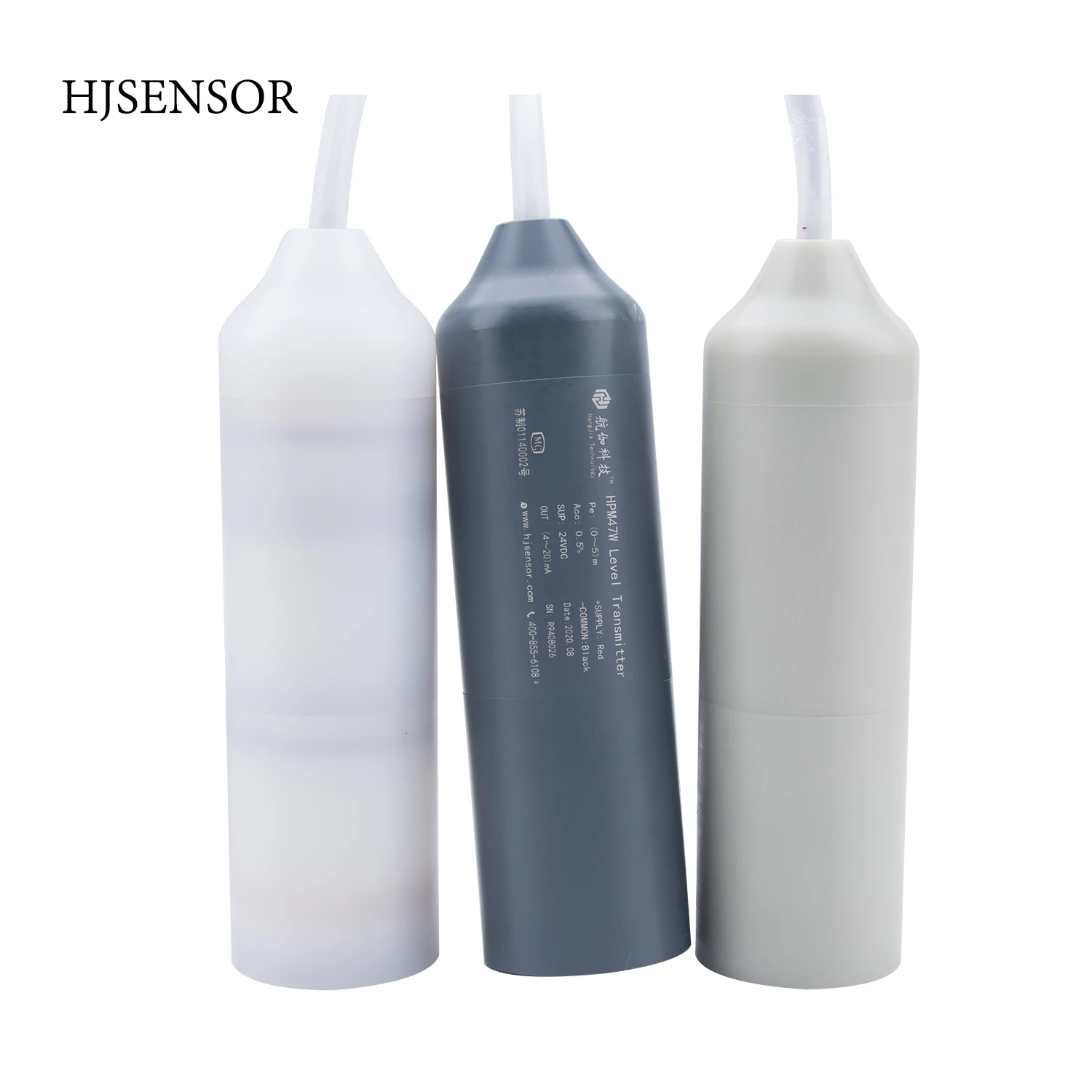 EconomicalType Pvdf Capacitive Level Transmitter Ceramic Capacitor Submersible Anti Corrossive Pressure Transmitter Level Sensor