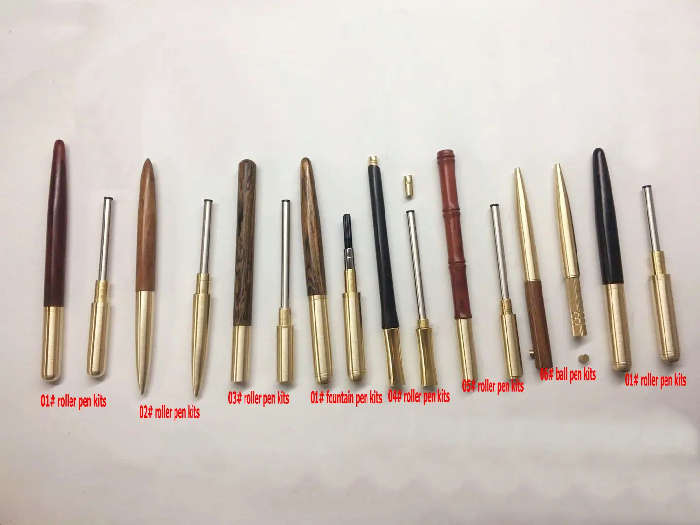 Stainless Steel Hidden Slim Extra Fine Fountain Pen Replaceable Nibs 0