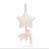 136029 Pink bonnie rabbit bell 28cm