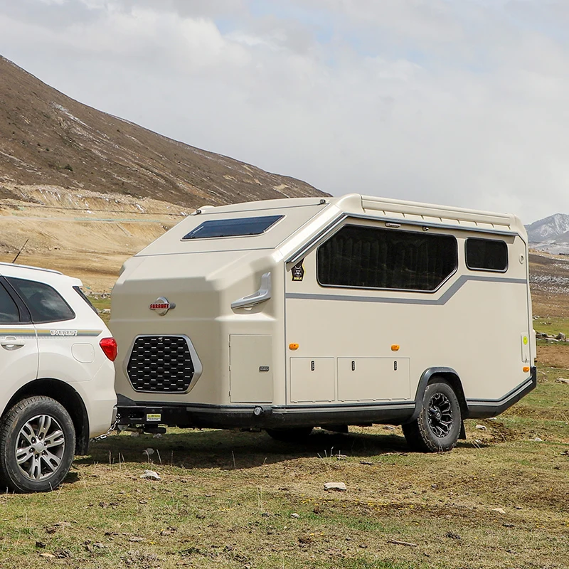 Economical 4X4 Off-Road Trailers Modern Camper for 2 Semi-Off Road Motorhomes Applicable Australia Foldable Waterproof Expanded