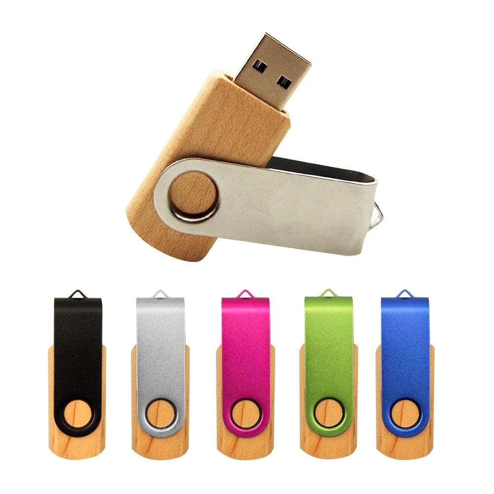 USB 闪存盘 3.0 8GB 16GB 32GB 64GB 闪存笔式盘 免费激光刻印徽标 木质 USB 闪存盘 2.0 1GB 2GB 4GB USB 记忆棒