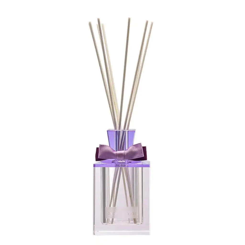 product custom wholesale luxury home decorative aromatherapy essential oil fragrance perfume crystal glass bottle reed diffuser gift-3