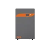 Grey and orange