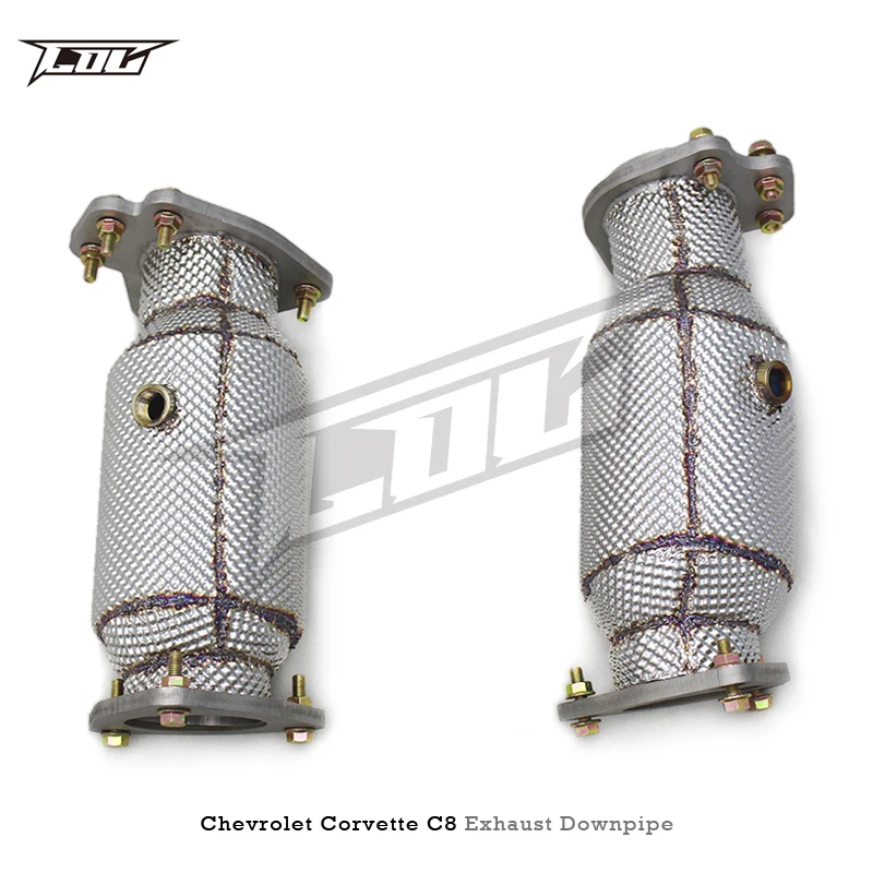 シボレー コルベット C8 2019-2023用 工場C8排気キャタライザー付き