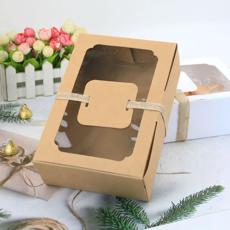IMEE Factory Cheap Price Cookie Box Paper Cardboard Biscuits Box Biscuit Packaging Cookie Box With Window