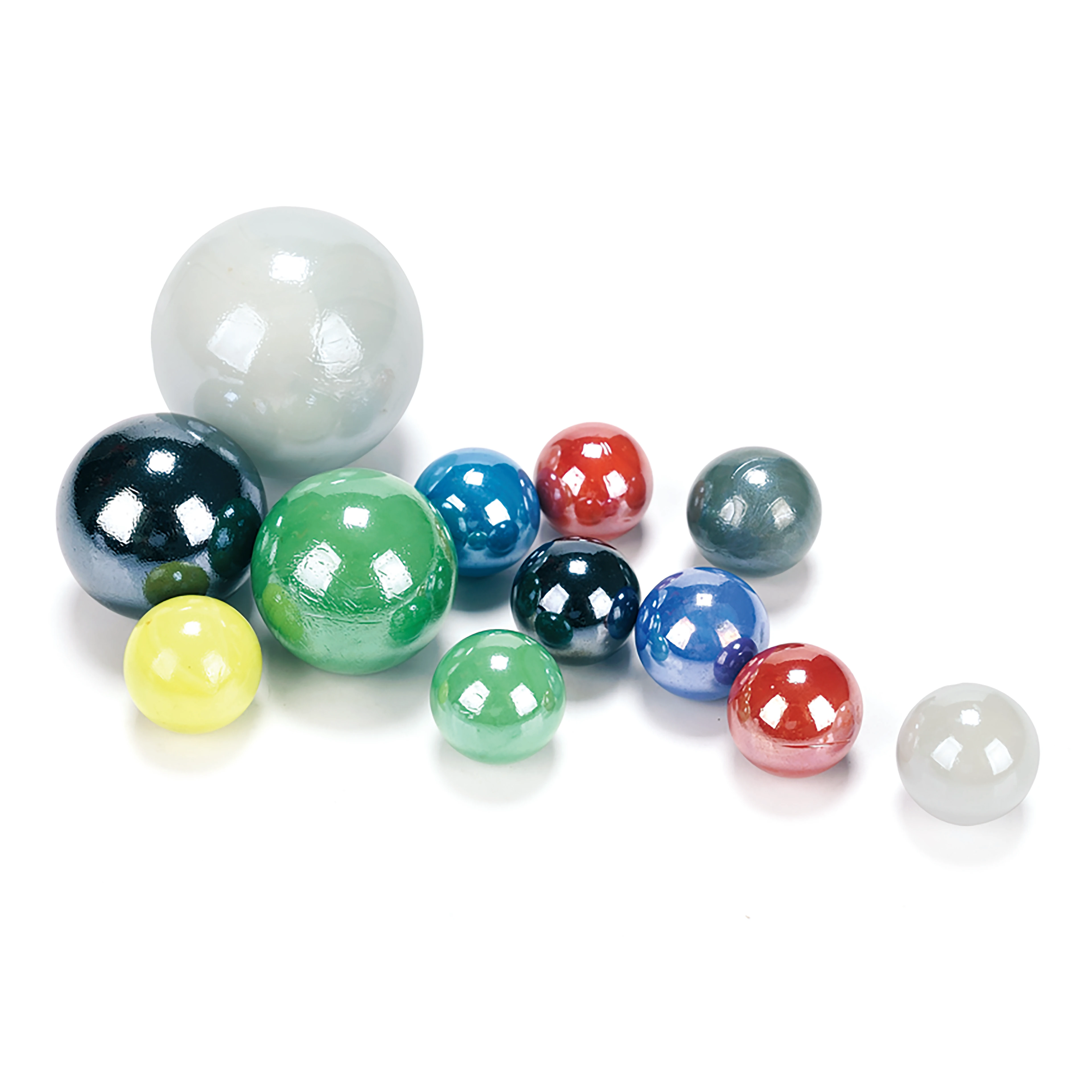 Оптовая продажа роскошные Гоночные Игрушки стеклянные шарики для детей R16MM голубые