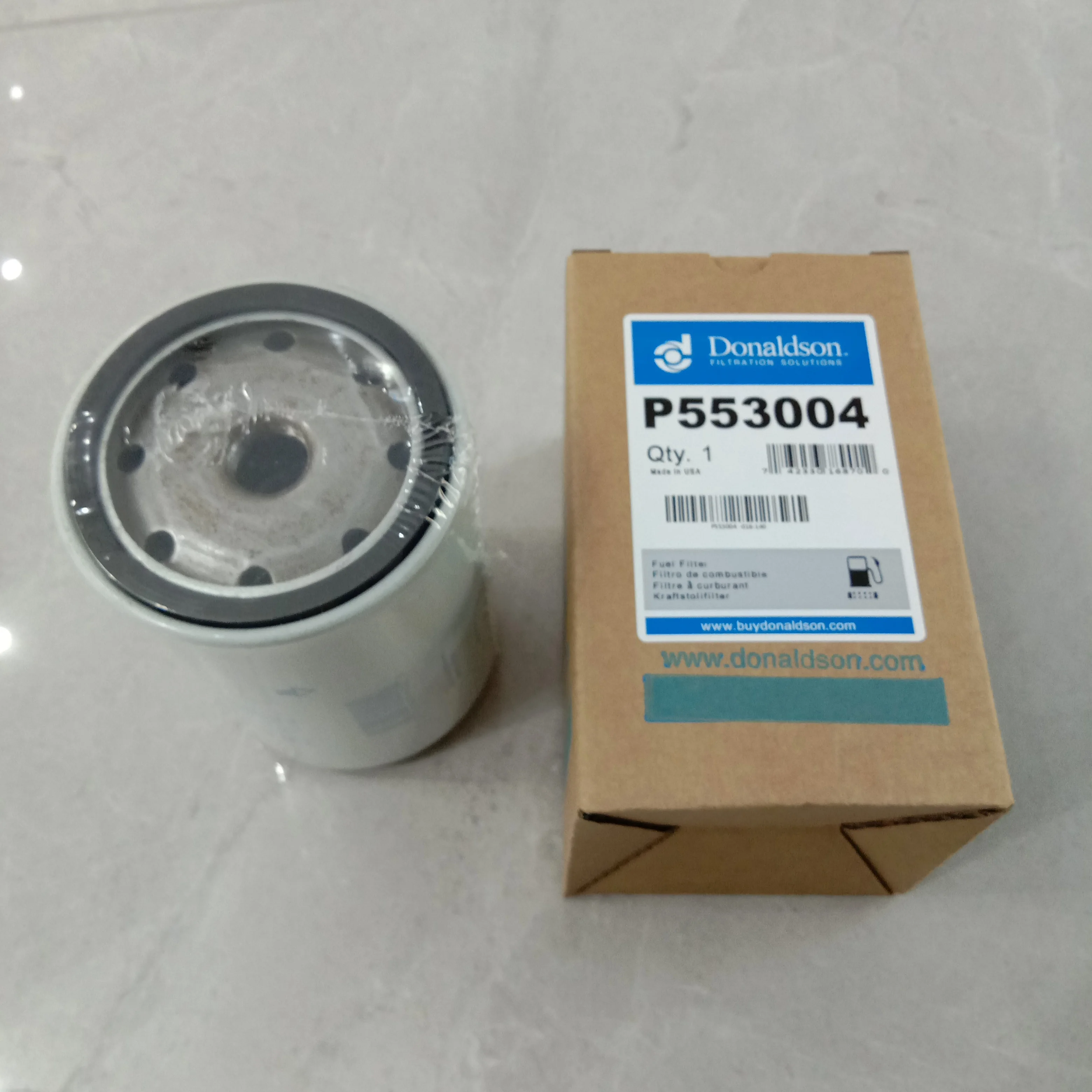 Filtro Carburante P553004 Universale, Compatibile Con Trattori Massey Ferguson, Case IH E Mengele, Sostituzione Affidabile Per Motori Agricoli