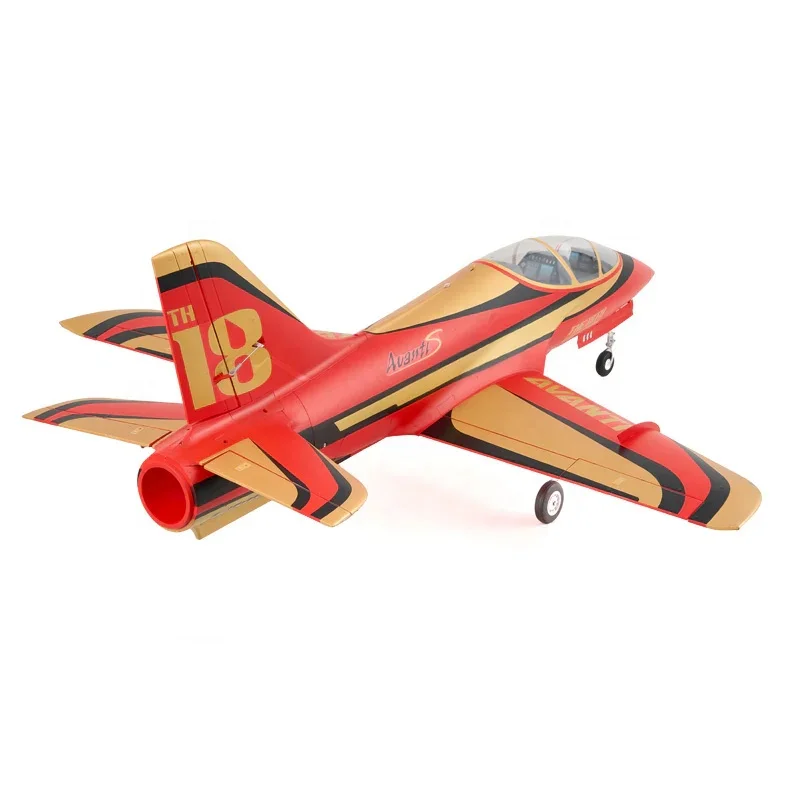 FMS EDF RC Sport Jet 90mm Avanti PNP 18 ° Aniversário RC Fighter