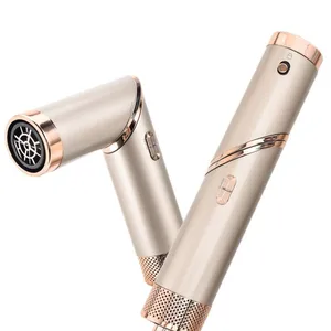 Multifunctional Five-in-One Hair Dryer Styling Tool Folding Design Hot Air Comb Curling Iron for Home Use Direct Manufacturers