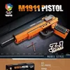 1911 pistol-three models with bullets-gift box