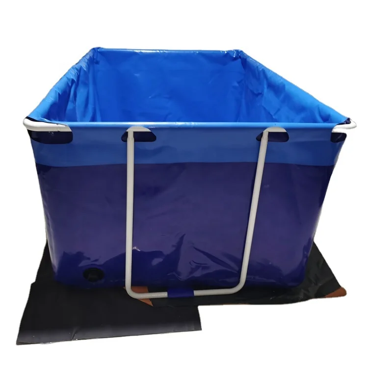 Family Outdoor Pool Rectangular Frame Pools Portable Swimming Pool