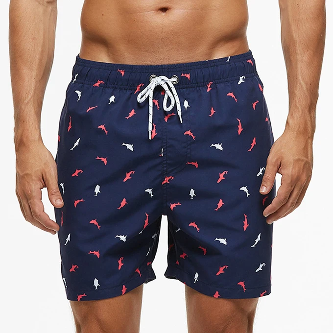 Ms Summer Beach Swimming Trunks Light Wov Fabric Casual Wholesale Stock High Quality 100 Polyester swim shorts for108_voghion.com