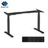 Black single table frame (excluding tabletop)