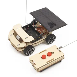 Science Educational Electric Energy Lighting Spacecraft System DIY Kits 4 In 1 STEM Toys For Kids