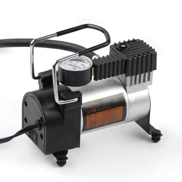 Electric Portable Mini Air Compressor Pump For 12V Car Tire Inflator Tire Compressors