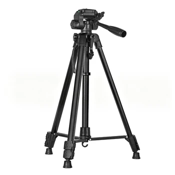 F3520 Micro Four-Head Camera Tripod, Telescope, Night Fishing Lamp Stand, Selfie and Live Streaming Stand detail image