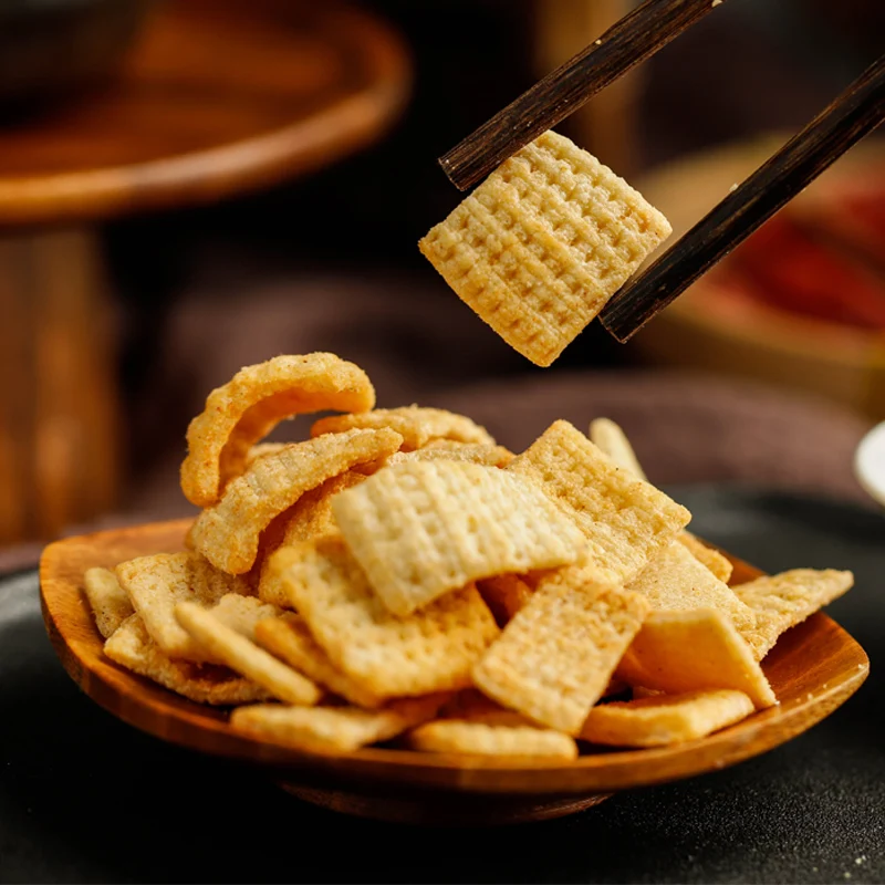 products crust of overcooked rice grain snacks rice crust