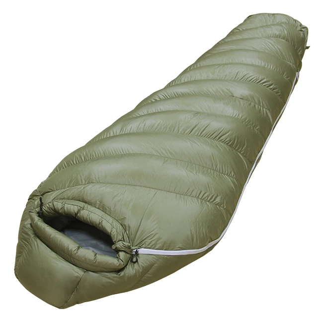 High Quality Waterproof Winter Outdoor Goose Down Camping Sleeping Bag Sleep Down For Camping