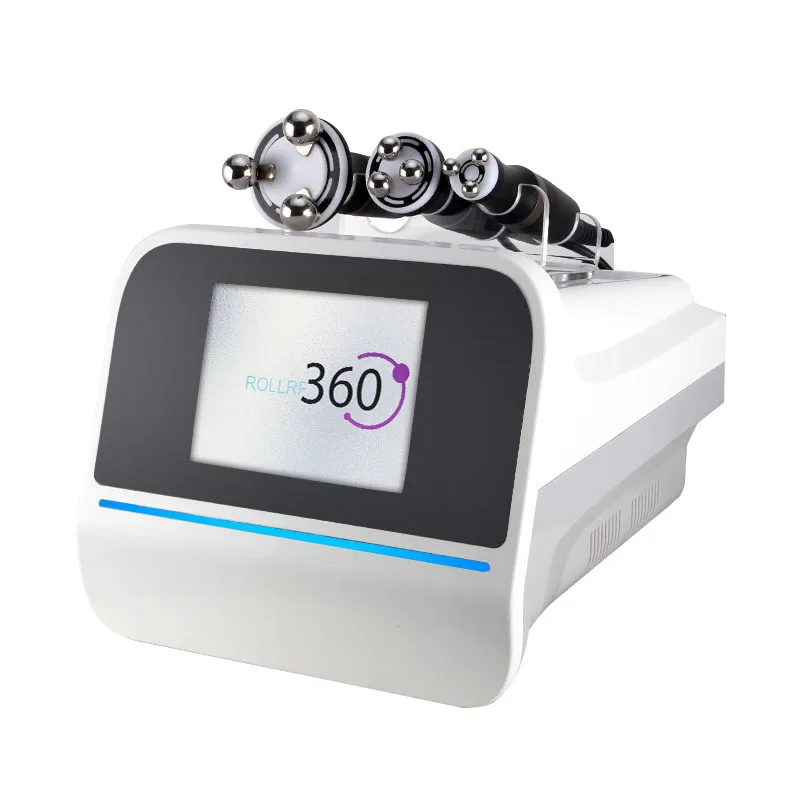 360 Rf Skin Tighten Lifting Machine Rotating Roller Fractional Rf Fat Reduction Physical Therapy Equipment for Wrinkles Removal