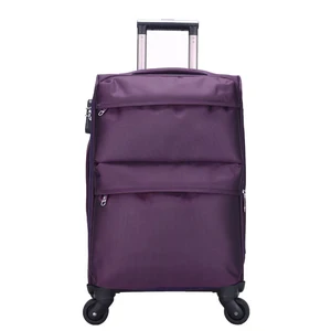 Direct Selling Carry-ons Suitcase Luxury Rolling Luggage Travel Trolley Bags Special Design Portable Nylon Customized Logo