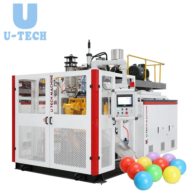 Automatic PP PC material toy balls extrusion blow molding machine  plastic ocean ball making machine