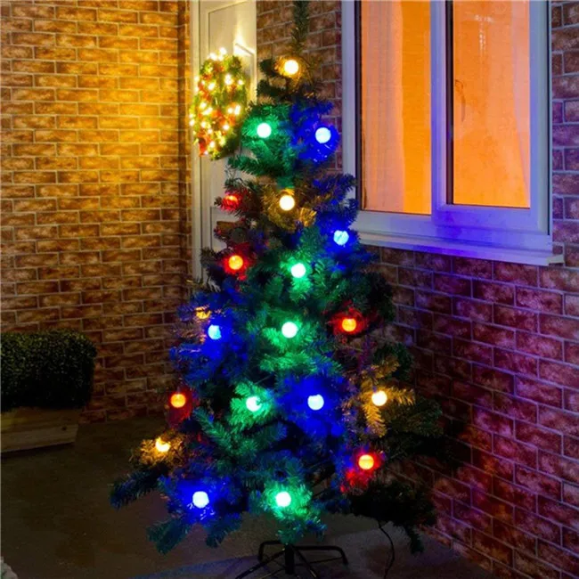 G45 Multicolor Christmas Decorative Led Mini Lantren Bulb for Indoor Outdoor