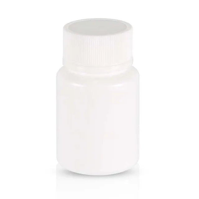 Professional 35ml White HDPE Container Anti-theft Cap Preferred by Health Brands Portable Solution