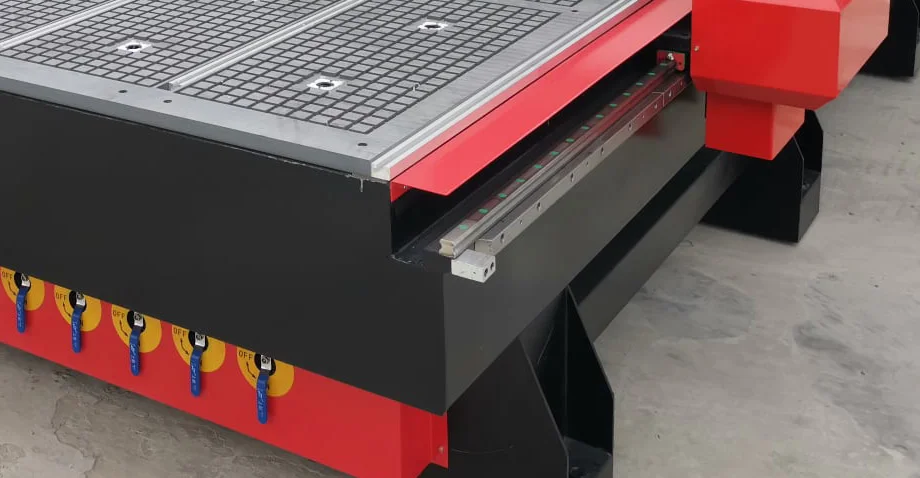Cnc Router Bedplate Large Bed CNC Router 2030/2040 with Vacuum Table for Wood Carving