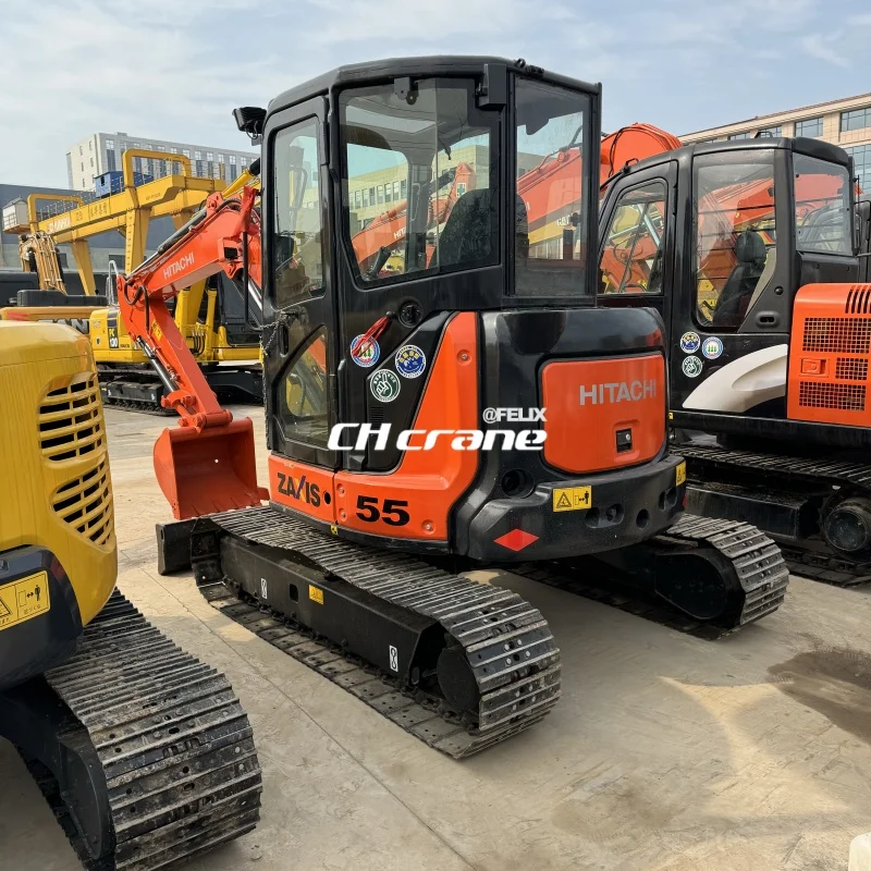 Hitachi ZX55UR Mini Excavator - High Performance & Reliability