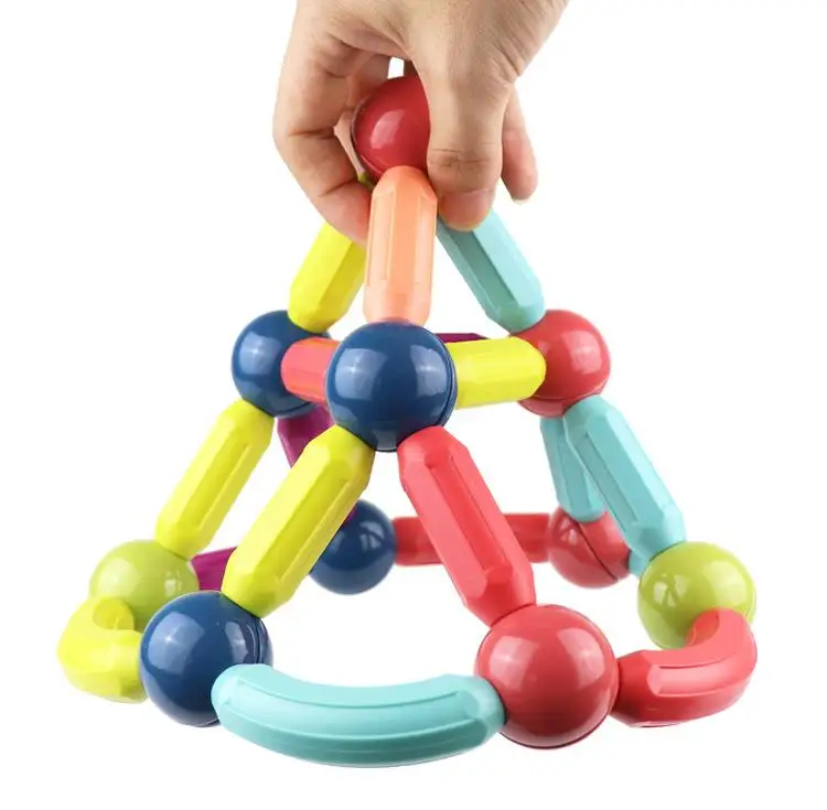 New cross-border early childhood education ever-changing magnetic stick children's educational toys gift assembled magnetic