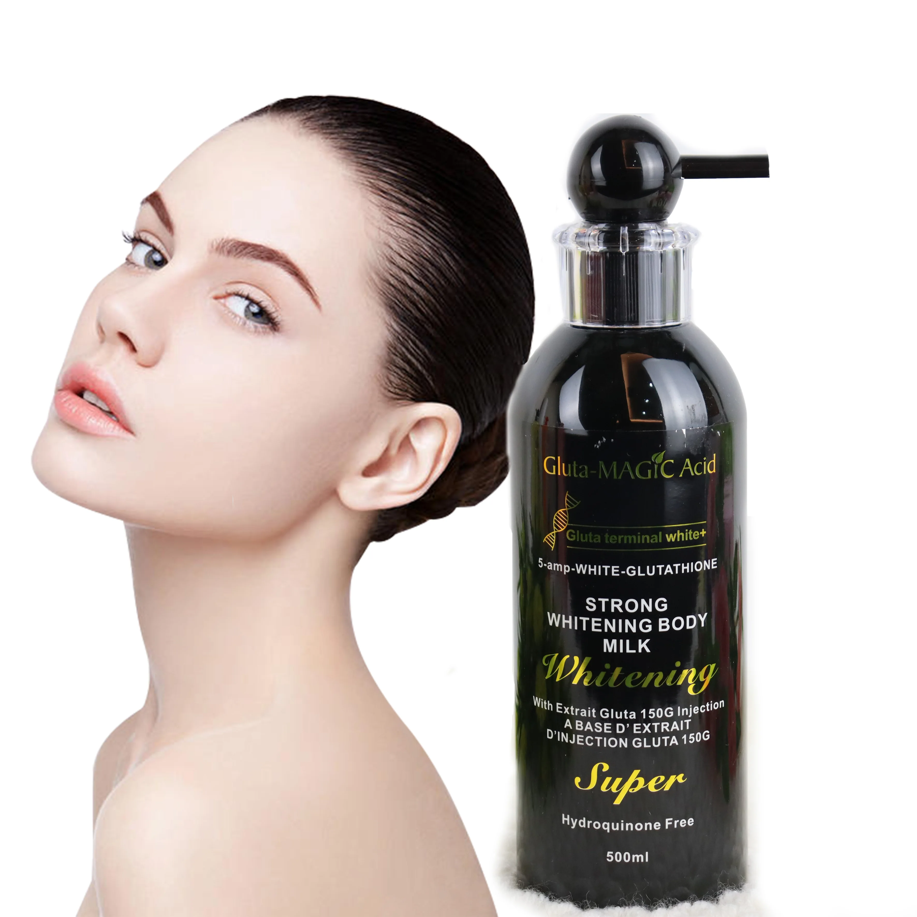 Whitening Body Lotion for All Skin Types - Moisturizing Skin Lightening  Cream with Vitamin C for Women