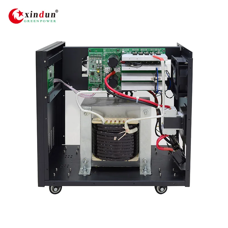 High Capacity Home 3 Kv Ups Backup Power Supply Inverter Single Phase 1kva 800w 8kva 5.5kw 4000va 1kva 800w with Lcd Display