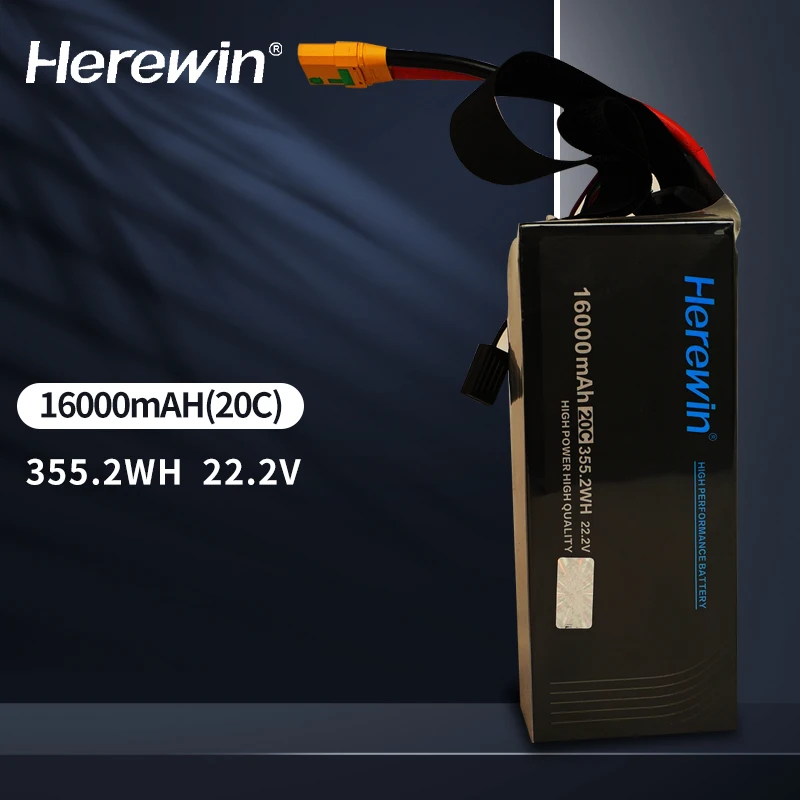 Herewin Battery 16000mah 51.8v 20c Rechargeable Polymer Lithium Lipo